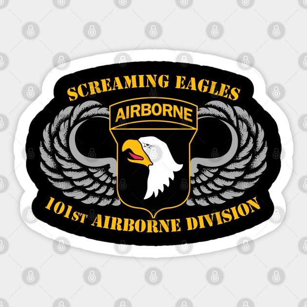 101st Airborne Division Sticker by MBK